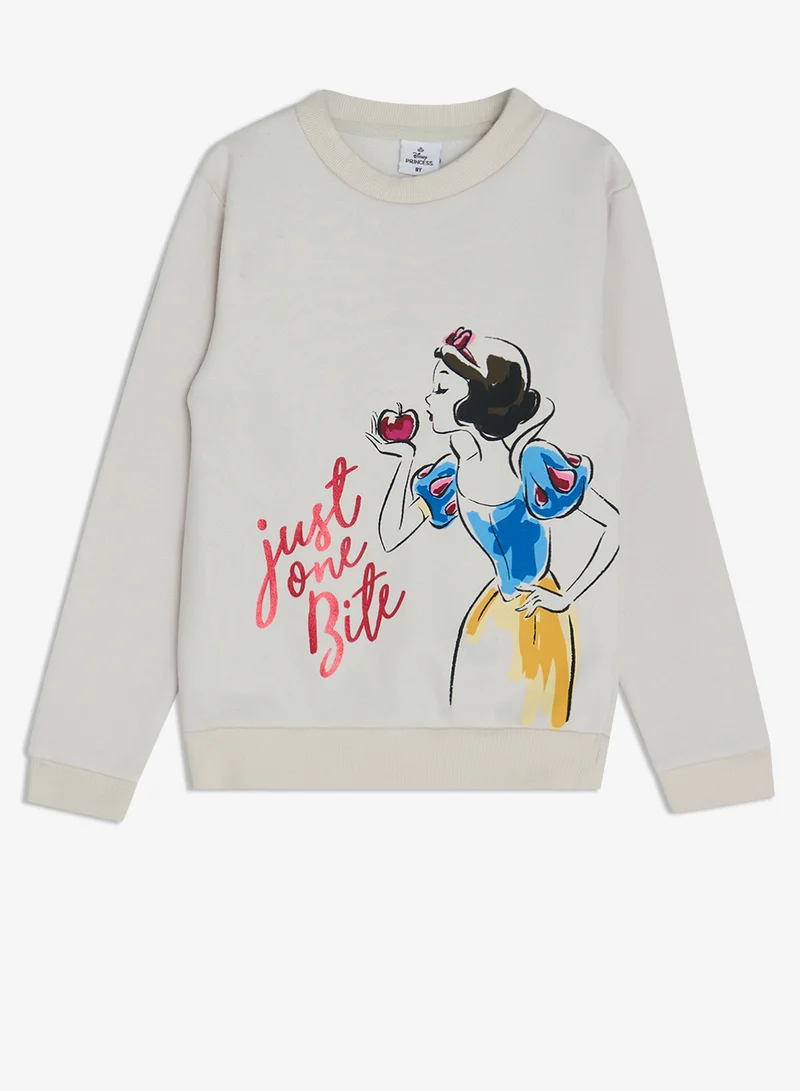 ديزني طقم سويت شيرت وبنطلون رياضي للأطفال لقمة واحدة